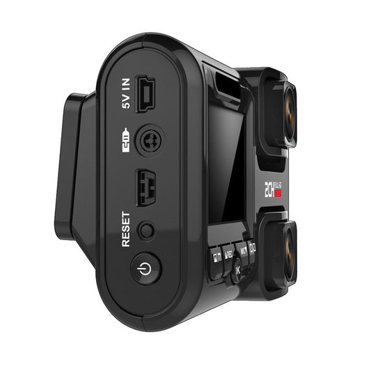 Front and rear dual recording high-definition driving recorder