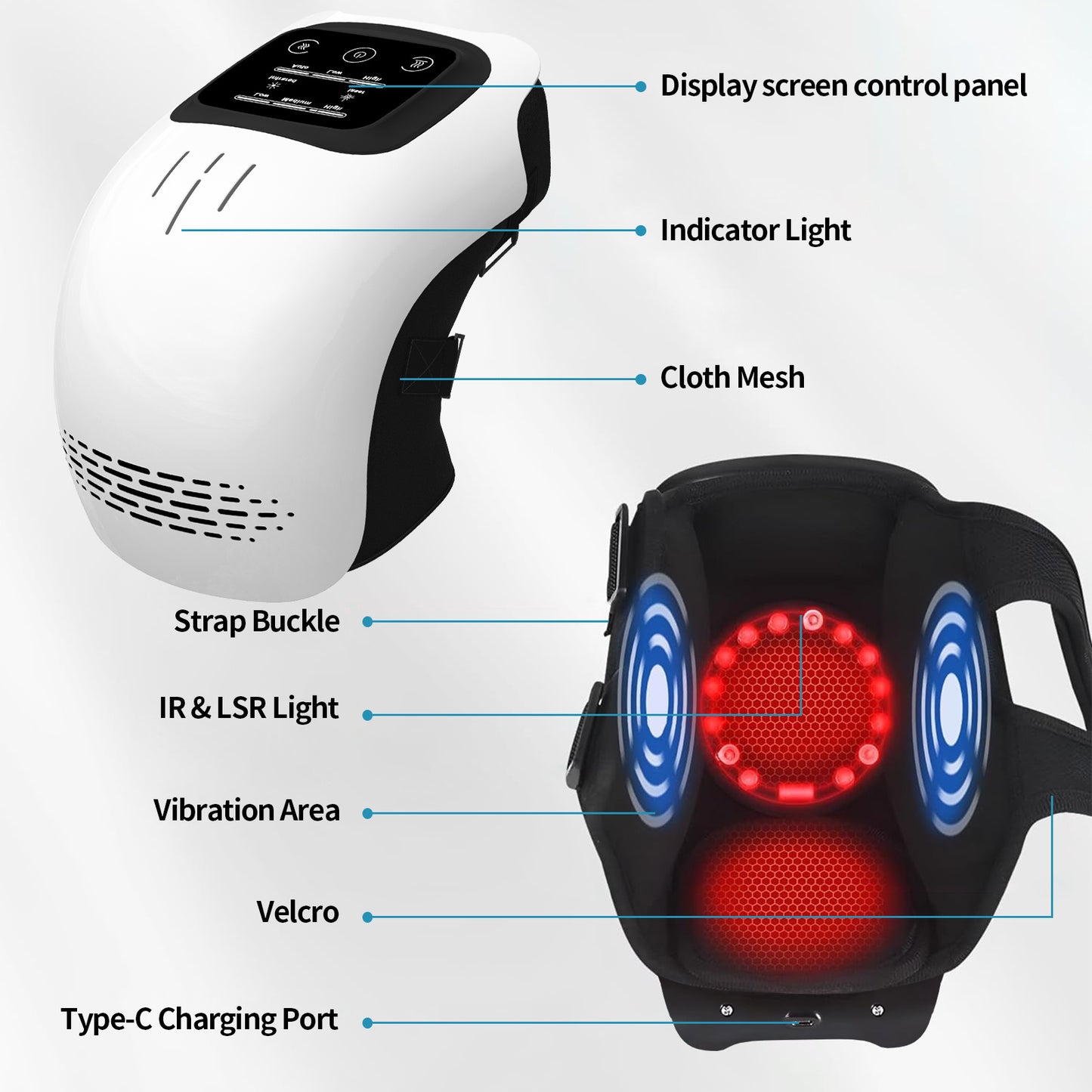 Intelligent Kneading Knee Massager